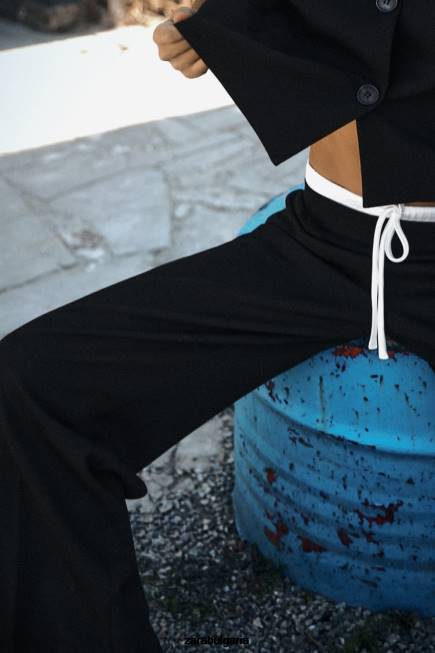 Zara облекло 66FT486 Жени комбинирани боксерки черен