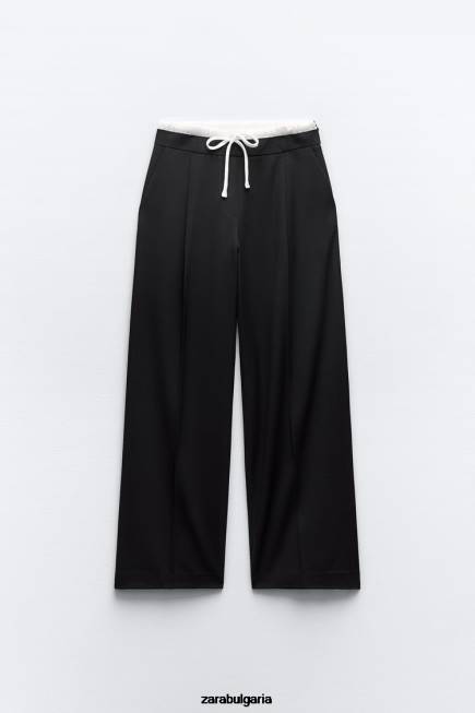 Zara облекло 66FT486 Жени комбинирани боксерки черен