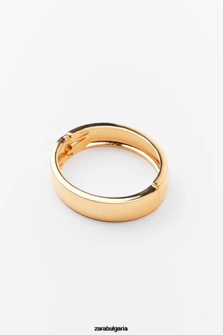 Zara аксесоари 66FT766 Жени пакет от твърди гривни златист