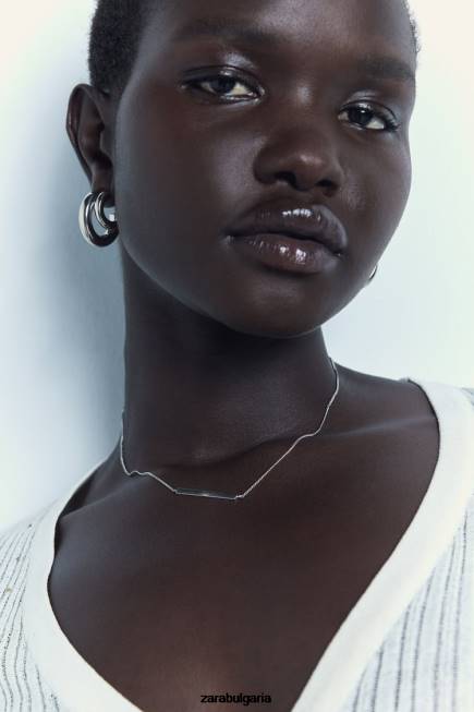 Zara аксесоари 66FT939 Жени пакет обеци сребро