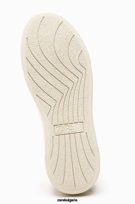 Zara обувки 66FT734 Жени ежедневни кецове от плат многоцветен