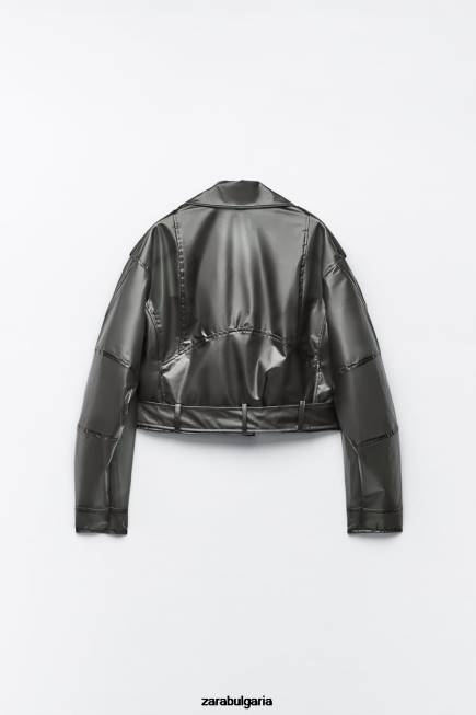 Zara облекло 66FT94 Жени прозрачно яке оригинален
