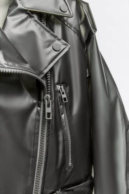 Zara облекло 66FT94 Жени прозрачно яке оригинален