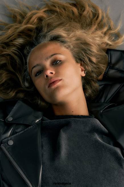 Zara облекло 66FT94 Жени прозрачно яке оригинален