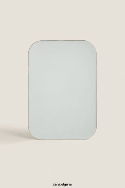 Zara аксесоари 66FT1700 унисекс огледало с кръгла рамка матово сребро