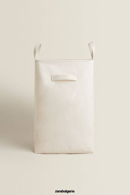 Zara аксесоари 66FT1711 унисекс сгъваем кош за пране светло бежово