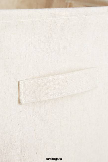 Zara аксесоари 66FT1711 унисекс сгъваем кош за пране светло бежово