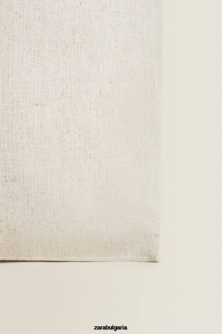 Zara аксесоари 66FT1711 унисекс сгъваем кош за пране светло бежово