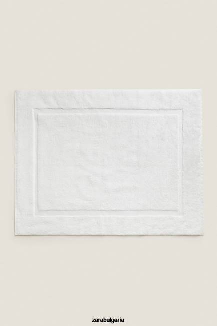 Zara аксесоари 66FT1724 унисекс изключително мека постелка за баня светло сиво