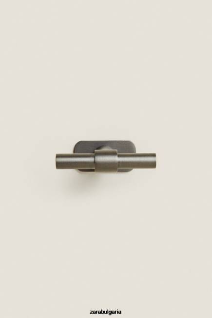 Zara аксесоари 66FT1751 унисекс дълга метална дръжка за врата (пакет от 2) сиво