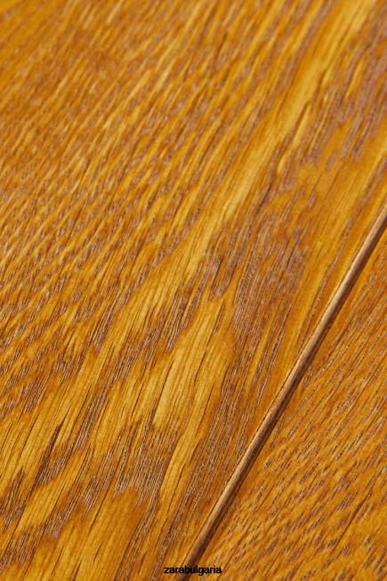 Zara аксесоари 66FT1629 унисекс нощно шкафче от дъб с чекмедже тъмно кафяво