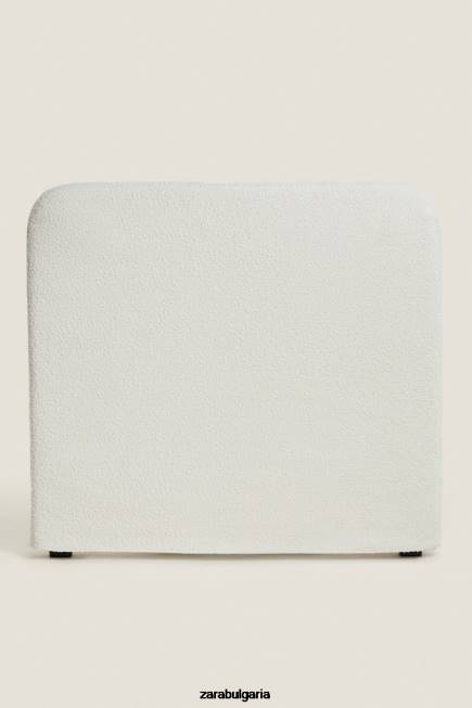 Zara аксесоари 66FT1635 унисекс табла с покривало от букле бяла стрида