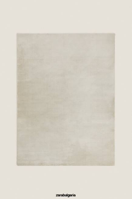 Zara аксесоари 66FT1648 унисекс килим с мека текстура сиво/бежово
