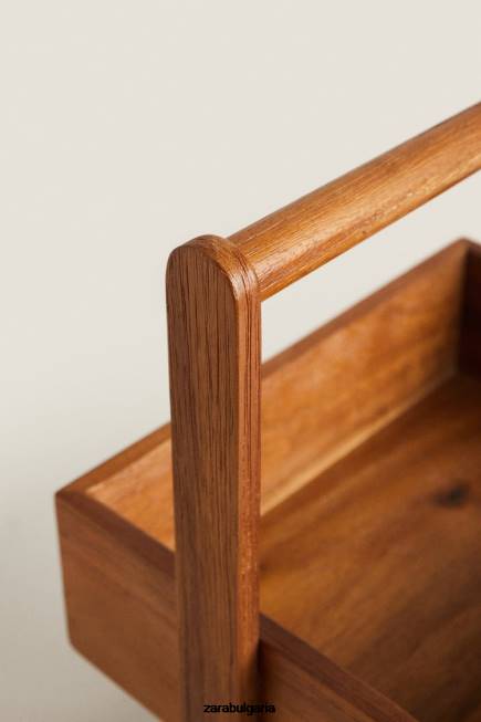 Zara аксесоари 66FT1681 унисекс единица за съхранение кафяво