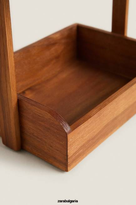 Zara аксесоари 66FT1681 унисекс единица за съхранение кафяво