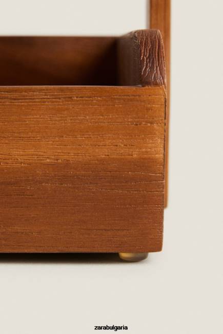 Zara аксесоари 66FT1681 унисекс единица за съхранение кафяво