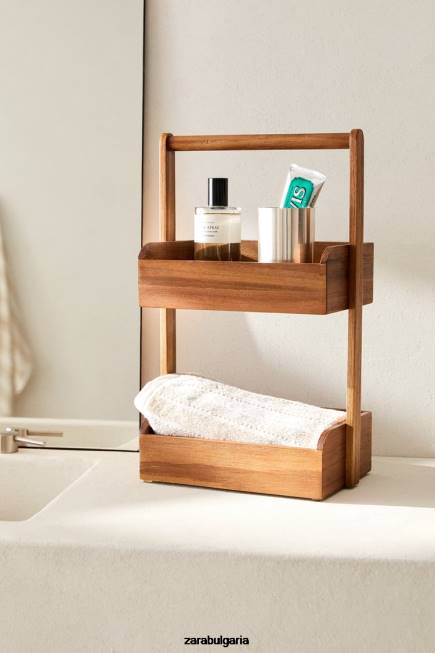 Zara аксесоари 66FT1681 унисекс единица за съхранение кафяво