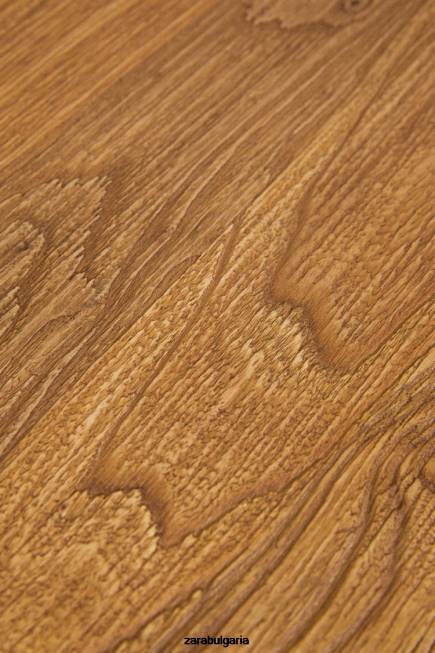 Zara аксесоари 66FT1682 унисекс дървена единица за съхранение светло бежово