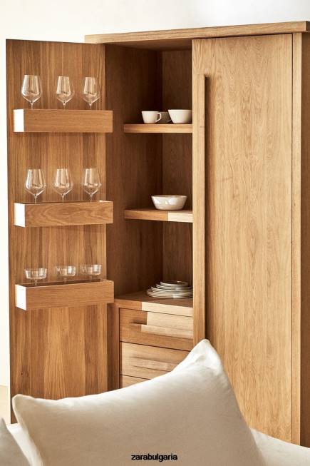 Zara аксесоари 66FT1683 унисекс кабинет 01 - ввд светло бежово