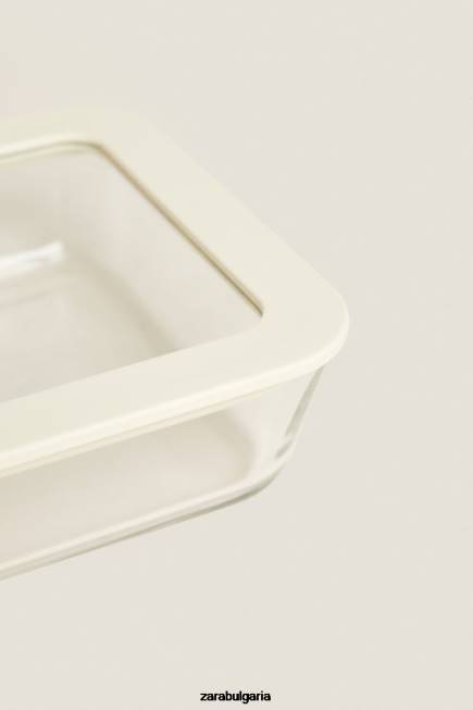 Zara аксесоари 66FT1691 унисекс херметически затворен контейнер 23,67 oz сметана