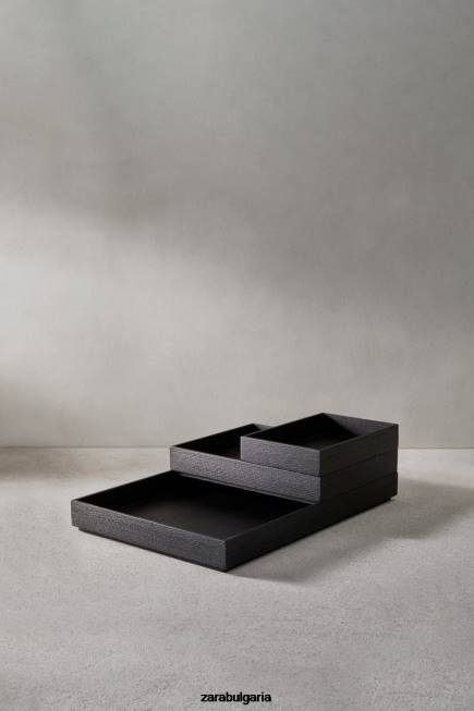 Zara аксесоари 66FT1693 унисекс тава 01 - ввд черен