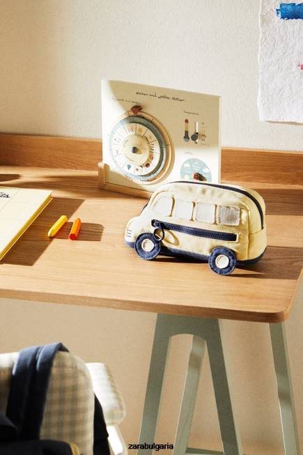 Zara аксесоари 66FT1576 унисекс бюро тип конче зелено/синьо