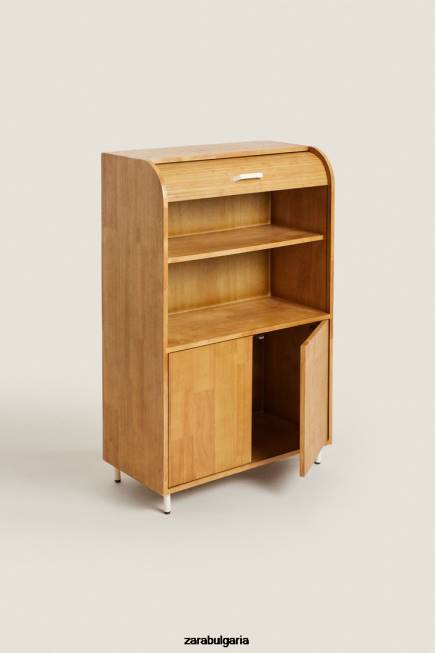 Zara аксесоари 66FT1577 унисекс дървен бюфет светло бежово