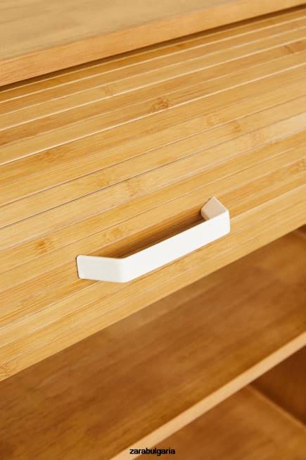 Zara аксесоари 66FT1577 унисекс дървен бюфет светло бежово