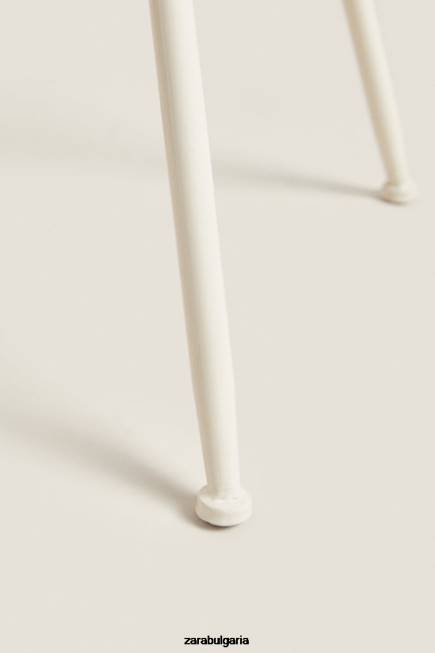 Zara аксесоари 66FT1579 унисекс дървен стол за бюро ванилия