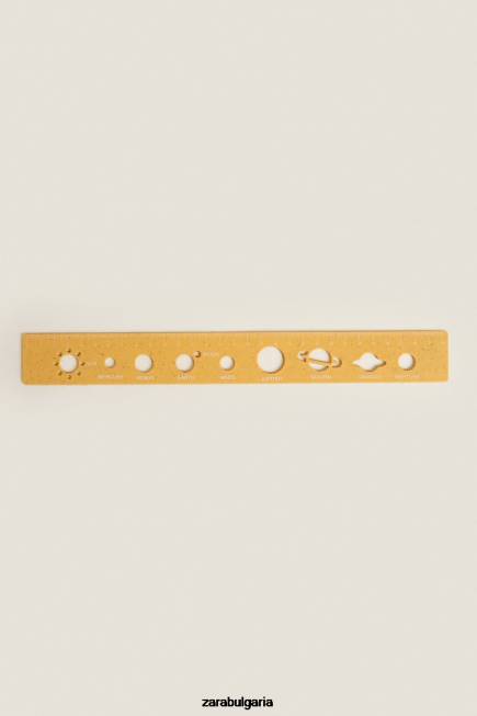 Zara аксесоари 66FT1582 унисекс планета владетел жълто