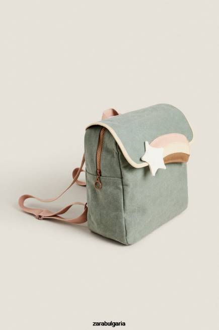 Zara аксесоари 66FT1587 унисекс звездна раница многоцветен