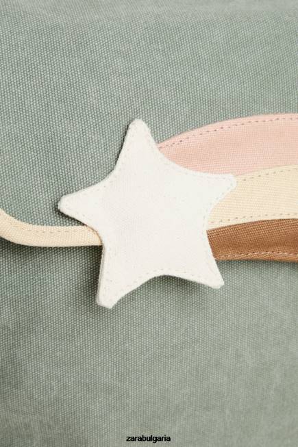 Zara аксесоари 66FT1587 унисекс звездна раница многоцветен