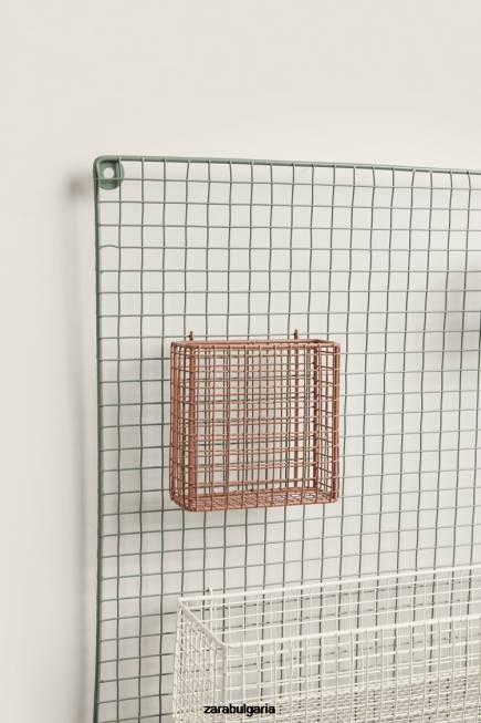 Zara аксесоари 66FT1593 унисекс метален висящ органайзер зелено