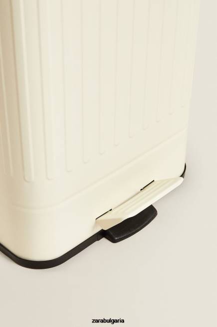 Zara аксесоари 66FT1775 унисекс кухненско кошче за боклук сметана