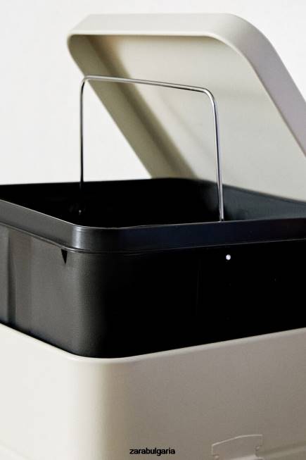 Zara аксесоари 66FT1775 унисекс кухненско кошче за боклук сметана