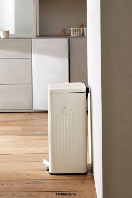 Zara аксесоари 66FT1775 унисекс кухненско кошче за боклук сметана