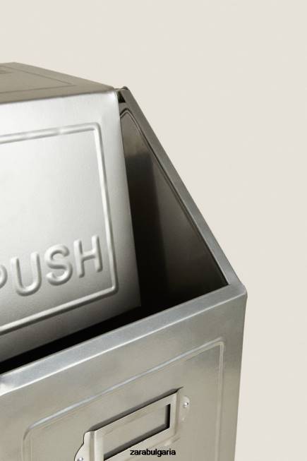 Zara аксесоари 66FT1776 унисекс кошче за отпадъци с капак (20л) стомана