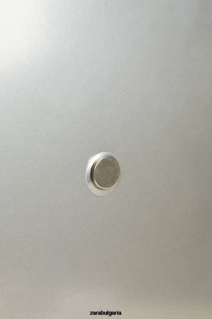 Zara аксесоари 66FT1777 унисекс кошче за отпадъци с капак (169 oz) стомана