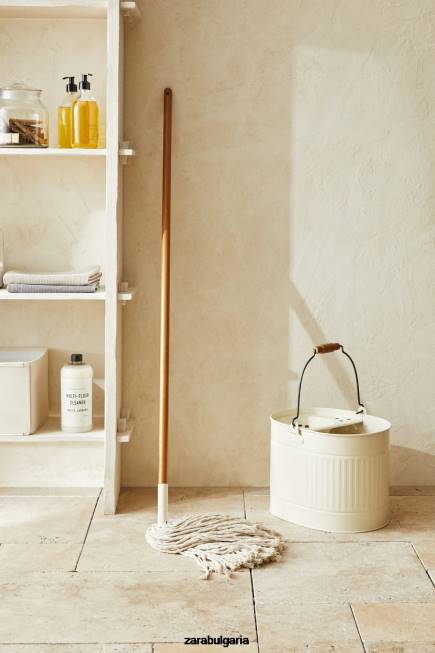Zara аксесоари 66FT1780 унисекс комплект моп и кофа сметана