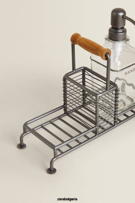 Zara аксесоари 66FT1785 унисекс двоен дозатор със стойка стомана