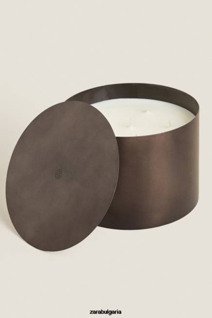 Zara аксесоари 66FT1754 унисекс (2,5 кг) ароматна свещ signature collection xxl бежово