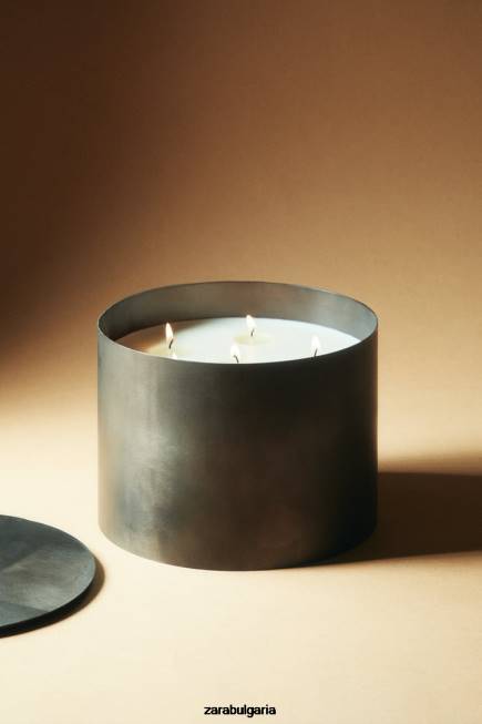 Zara аксесоари 66FT1754 унисекс (2,5 кг) ароматна свещ signature collection xxl бежово