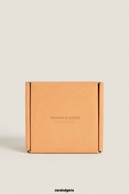 Zara аксесоари 66FT1757 унисекс (150 гр.) ароматна свещ на цвят оранжево