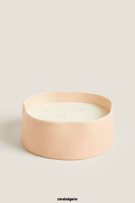 Zara аксесоари 66FT1759 унисекс (540 гр.) свещ с аромат на нероли лимоненожълт