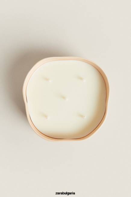 Zara аксесоари 66FT1759 унисекс (540 гр.) свещ с аромат на нероли лимоненожълт