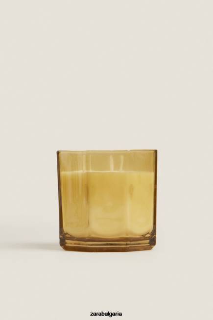 Zara аксесоари 66FT1764 унисекс (500 гр.) свещ с аромат на диво дърво маслинено зелено