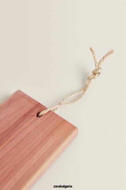 Zara аксесоари 66FT1765 унисекс кедрови блокове с примка за окачване (пакет от 6) светло бежово