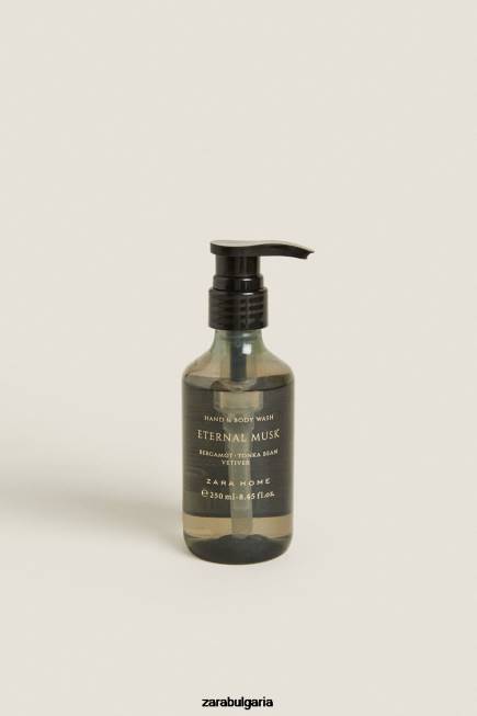 Zara аксесоари 66FT1773 унисекс (8,45 унции) течен сапун за ръце с вечен мускус сиво
