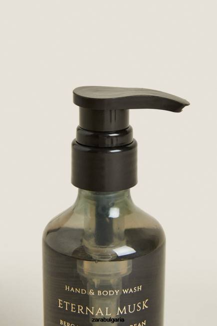 Zara аксесоари 66FT1773 унисекс (8,45 унции) течен сапун за ръце с вечен мускус сиво