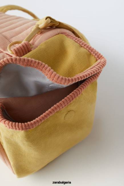 Zara аксесоари 66FT1566 деца ватирана спортна чанта розово